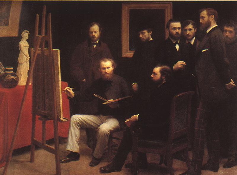 Henri Fantin-Latour An Atelier in the Batignolles